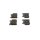 BOSCH 0 986 490 260 Bremsbelagsatz, Scheibenbremse
