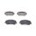 BOSCH 0 986 424 098 Bremsbelagsatz, Scheibenbremse