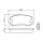 BOSCH 0 986 424 098 Bremsbelagsatz, Scheibenbremse