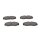 BOSCH 0 986 424 204 Bremsbelagsatz, Scheibenbremse