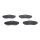 BOSCH 0 986 424 204 Bremsbelagsatz, Scheibenbremse