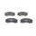 BOSCH 0 986 424 366 Bremsbelagsatz, Scheibenbremse