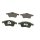 BOSCH 0 986 494 008 Bremsbelagsatz, Scheibenbremse