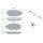 BOSCH 0 986 424 455 Bremsbelagsatz, Scheibenbremse