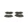 BOSCH 0 986 424 474 Bremsbelagsatz, Scheibenbremse