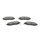 BOSCH 0 986 424 474 Bremsbelagsatz, Scheibenbremse