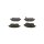BOSCH 0 986 424 803 Bremsbelagsatz, Scheibenbremse