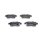 BOSCH 0 986 424 535 Bremsbelagsatz, Scheibenbremse