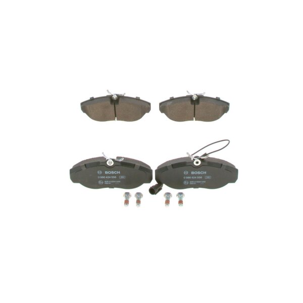 BOSCH 0 986 424 556 Bremsbelagsatz, Scheibenbremse