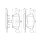 BOSCH 0 986 424 560 Bremsbelagsatz, Scheibenbremse