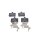 BOSCH 0 986 424 580 Bremsbelagsatz, Scheibenbremse