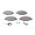 BOSCH 0 986 424 581 Bremsbelagsatz, Scheibenbremse