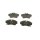 BOSCH 0 986 494 029 Bremsbelagsatz, Scheibenbremse
