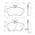 BOSCH 0 986 494 029 Bremsbelagsatz, Scheibenbremse