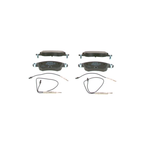 BOSCH 0 986 424 598 Bremsbelagsatz, Scheibenbremse