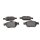 BOSCH 0 986 424 616 Bremsbelagsatz, Scheibenbremse