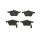 BOSCH 0 986 494 035 Bremsbelagsatz, Scheibenbremse