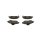 BOSCH 0 986 424 644 Bremsbelagsatz, Scheibenbremse