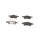 BOSCH 0 986 494 063 Bremsbelagsatz, Scheibenbremse