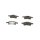 BOSCH 0 986 494 063 Bremsbelagsatz, Scheibenbremse