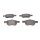 BOSCH 0 986 424 668 Bremsbelagsatz, Scheibenbremse
