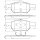 BOSCH 0 986 424 668 Bremsbelagsatz, Scheibenbremse