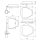 BOSCH 0 986 424 690 Bremsbelagsatz, Scheibenbremse