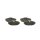 BOSCH 0 986 424 702 Bremsbelagsatz, Scheibenbremse