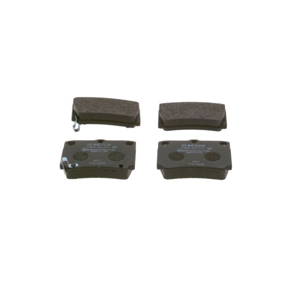 BOSCH 0 986 424 711 Bremsbelagsatz, Scheibenbremse