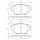 BOSCH 0 986 424 719 Bremsbelagsatz, Scheibenbremse