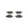BOSCH 0 986 424 808 Bremsbelagsatz, Scheibenbremse