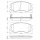 BOSCH 0 986 424 815 Bremsbelagsatz, Scheibenbremse