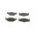BOSCH 0 986 494 057 Bremsbelagsatz, Scheibenbremse