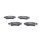 BOSCH 0 986 494 299 Bremsbelagsatz, Scheibenbremse