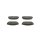 BOSCH 0 986 461 133 Bremsbelagsatz, Scheibenbremse