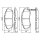BOSCH 0 986 461 142 Bremsbelagsatz, Scheibenbremse