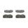 BOSCH 0 986 467 841 Bremsbelagsatz, Scheibenbremse