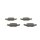 BOSCH 0 986 468 890 Bremsbelagsatz, Scheibenbremse