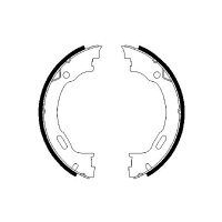 BOSCH 0 986 487 609 Bremsbackensatz, Feststellbremse