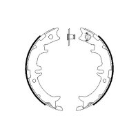 BOSCH 0 986 487 615 Bremsbackensatz, Feststellbremse
