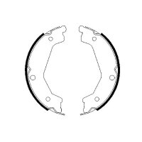 BOSCH 0 986 487 708 Bremsbackensatz, Feststellbremse