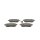 BOSCH 0 986 494 068 Bremsbelagsatz, Scheibenbremse