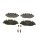 BOSCH 0 986 494 081 Bremsbelagsatz, Scheibenbremse
