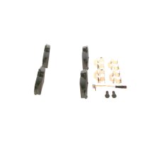 BOSCH 0 986 494 087 Bremsbelagsatz, Scheibenbremse