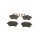 BOSCH 0 986 494 087 Bremsbelagsatz, Scheibenbremse
