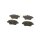BOSCH 0 986 494 092 Bremsbelagsatz, Scheibenbremse