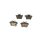 BOSCH 0 986 494 095 Bremsbelagsatz, Scheibenbremse