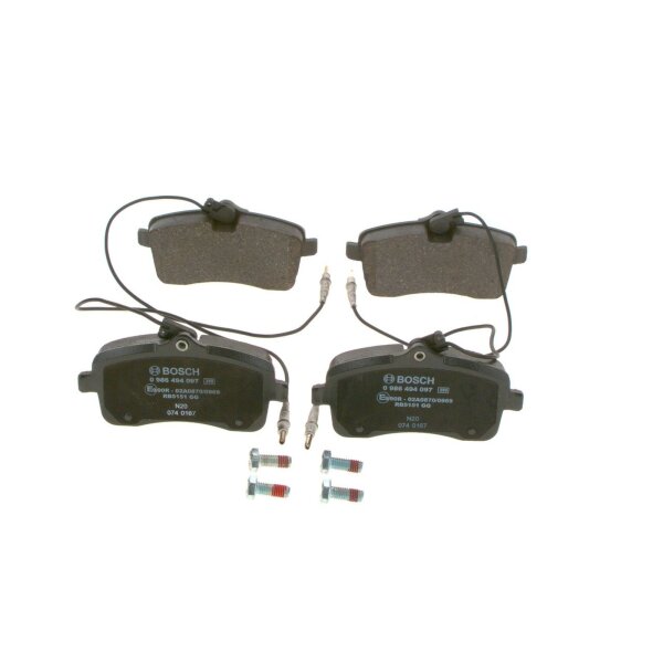 BOSCH 0 986 494 097 Bremsbelagsatz, Scheibenbremse