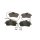 BOSCH 0 986 494 097 Bremsbelagsatz, Scheibenbremse