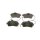 BOSCH 0 986 494 097 Bremsbelagsatz, Scheibenbremse